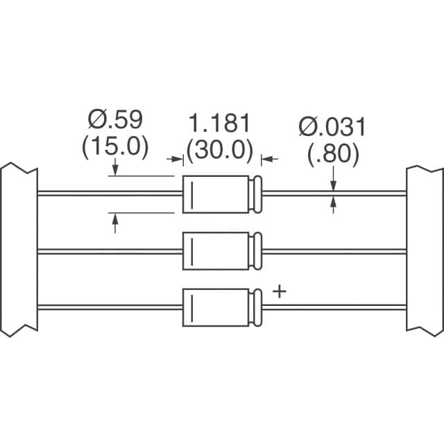 MAL202114472E3 Vishay Beyschlag/Draloric/BC Components  Condensadores electrolíticos de aluminio